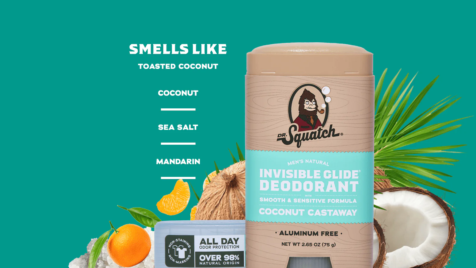 Coconut Castaway Invisible Glide Deodorant - Image 2
